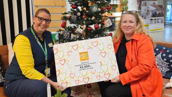 Weihnachten 2024 - Ein großes Dankeschön an unsere Kunden

€5.800 wurden fleißig von unseren Kunden für das Frauenhaus Ried im Innkreis gespendet.