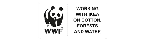When buying more sustainable IKEA cotton products, you contribute to a less polluted world for your child to grow up in.
