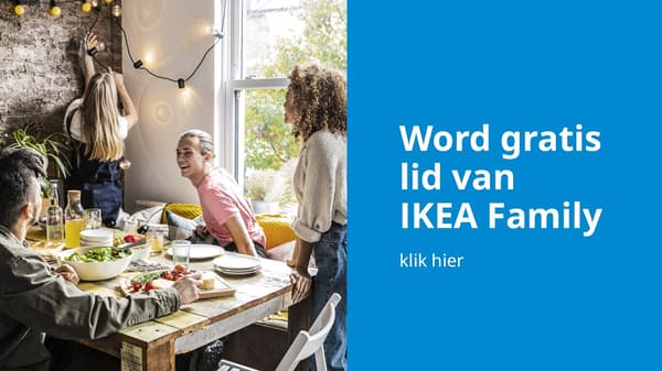 Word gratis lid van IKEA Family