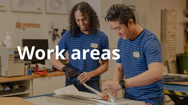 Work areas