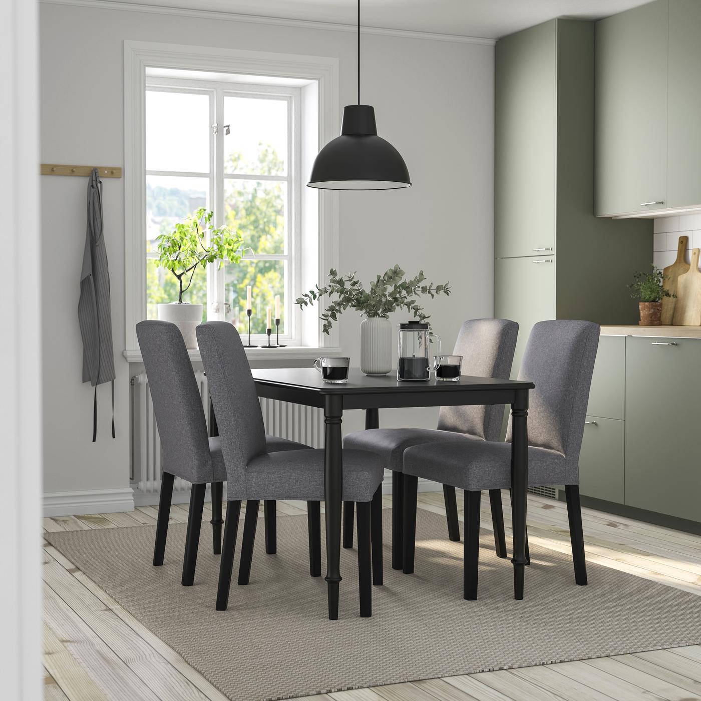 Your dream dining room is within your reach. Start with a modern DANDERYD dining table and BERGMUND chair. Check out this dining room for under ₱35,000.