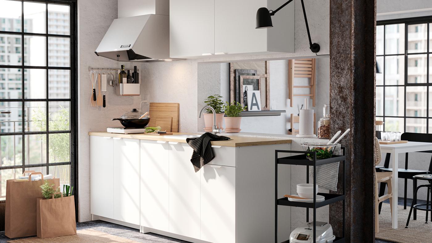 Your dream kitchen is within your reach. Start simple with the basics using our KNOXHULT kitchen system. Check out this kitchen for only under ₱40,000.