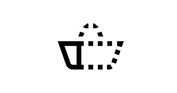 Значок корзины для покупок