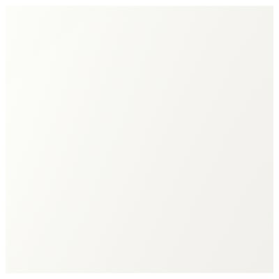 ENHET white door unit, plastic front, smooth finish, rectangular shape, easy-to-clean.