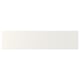 A white ENHET furniture piece. Its rectangular, with a smooth, stain-resistant plastic surface.