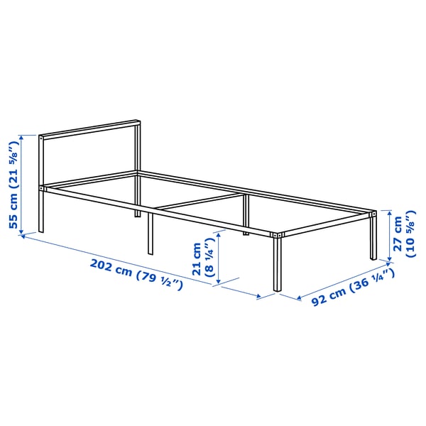Illustration with measurements for the product: GRIMSBU.