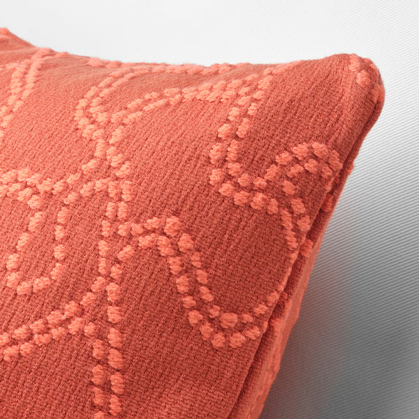 GULDFLY Cushion cover, red/orange, 40x40 cm