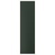 A HAVSTORP kitchen cabinet front in deep green, rectangular in shape with a smooth surface.