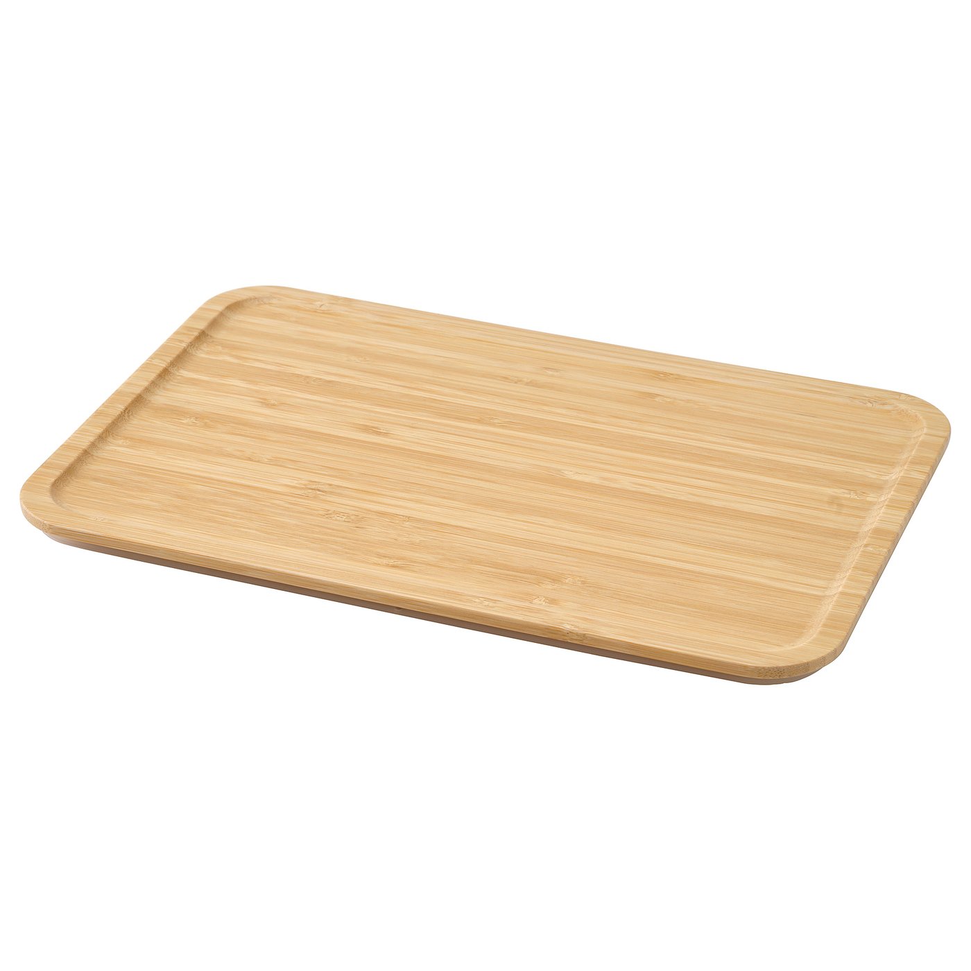 IKEA 365+ lid, rectangular, natural wood colour, smooth surface, eco-friendly, fits larger containers.