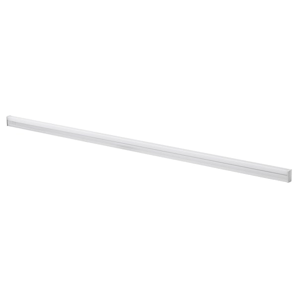 KNOPPSLINGA led light bar - silver, rectangular, blue-white. Or KNOPPSLINGA led light bar - silver, rectangular, cool white.