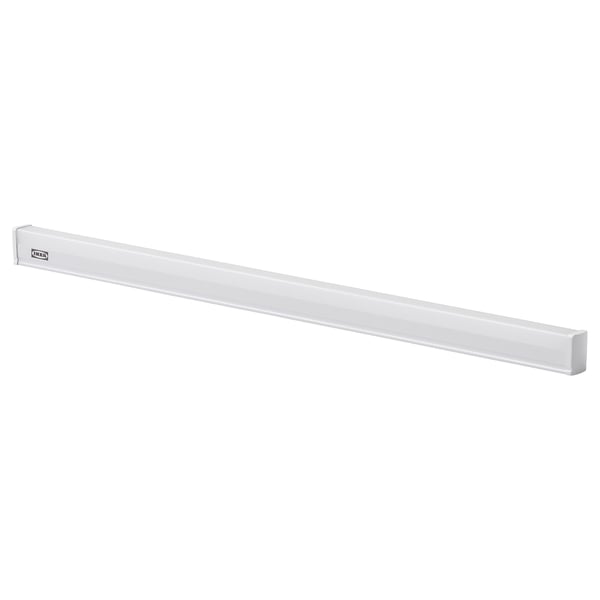 A KNOPPSLINGA led light. Its a white, rectangular, energy-efficient batten light with a smooth, streamlined design.
