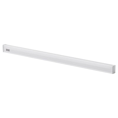 A KNOPPSLINGA led light. Its a white, rectangular, energy-efficient batten light with a smooth, streamlined design.