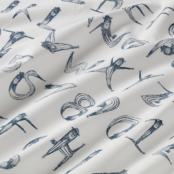 Cotton kids bedding with playful prints