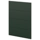 METOD kitchen panel in dark green, rectangular with clean lines.