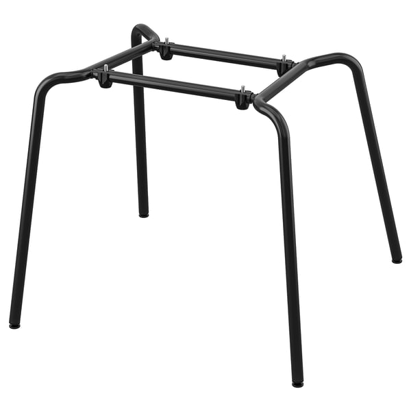 SEFAST black metal chair, modern.