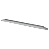 SKORVA galvanised steel midbeam, long, flat, rectangular shape.