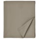 Light grey ULLVIDE folded flat sheet, rectangular, crisp fabric with narrow hem detail.