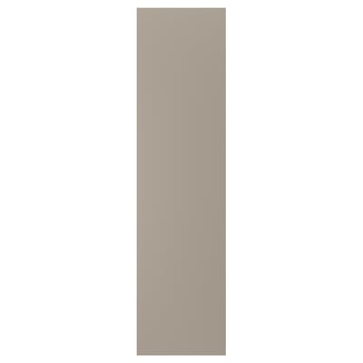 Beige UPPLÖV cover panel, rectangular, smooth finish.