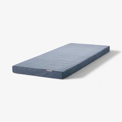 VOGNILL Coir foam mattress, firm/light blue, 80x200 cm