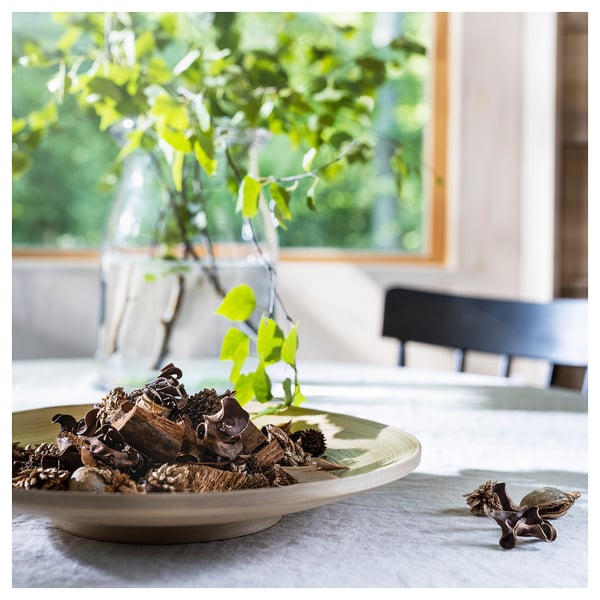 ADLAD ورد مجفف معطر, الغابة الاسكندنافية/أبيض, 90 غم