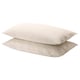 DVALA غطاء مخدة, بيج, 50x80 سم