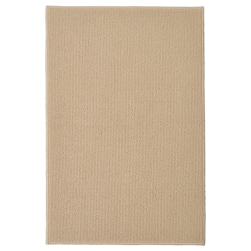 FINTSEN دعّاسة للحمّام, بيج, 40x60 سم