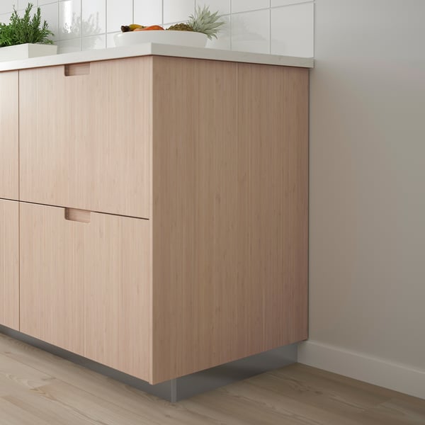 FRÖJERED لوح غطاء, خيزران فاتح, 39x80 سم