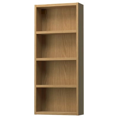 HAGAÅN خزانة حائط مفتوحة, شكل السنديان, 40x15x95 سم