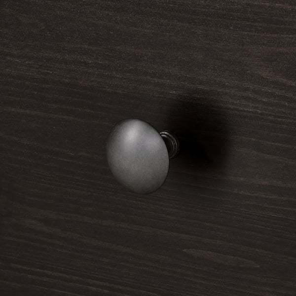 HEMNES طاولة تلفزيون, أسود-بني/بني فاتح, 148x47x57 سم