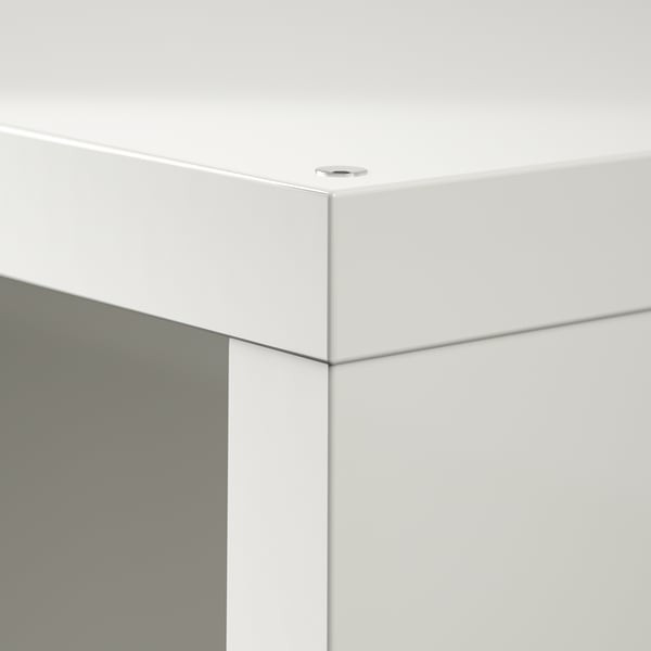 KALLAX وحدة أرفف, أبيض, 77x147 سم