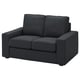 KIVIK كنبة صغيرة بمقعدين, Tresund فحمي