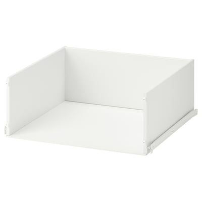 KONSTRUERA أدراج بدون واجهة, أبيض, ‎30x60 سم‏