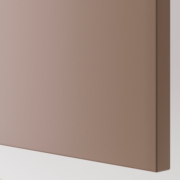 LAPPVIKEN واجهة دُرج, رمادي فاتح-بني, 60x26 سم
