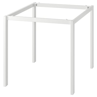 MELLTORP إطار سفلي, أبيض, ‎75x75 سم‏
