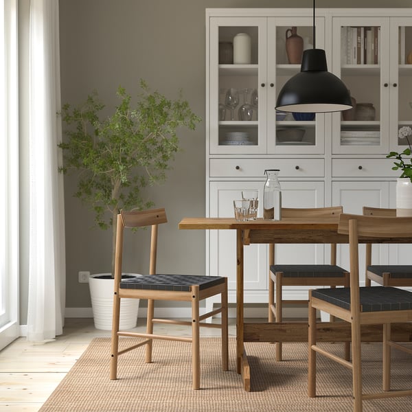 NACKANÄS طاولة, سنط, 180x76 سم