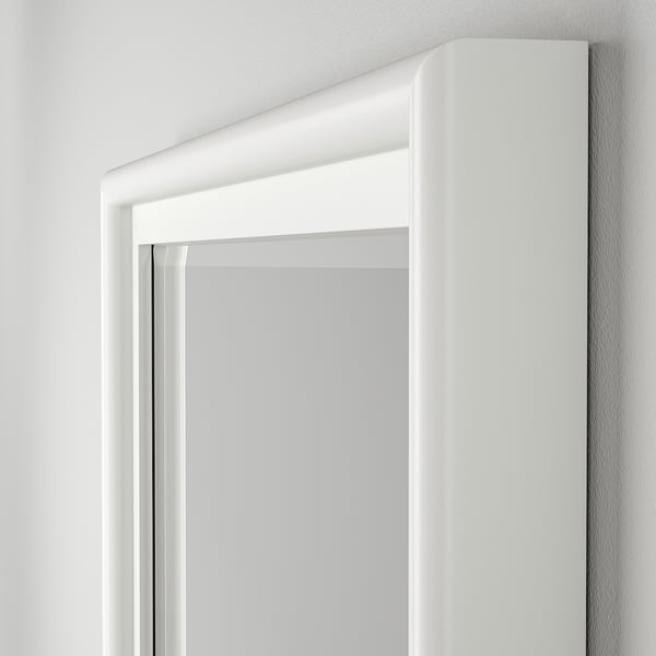 PINGSTSYREN مرآة, أبيض, 60x80 سم
