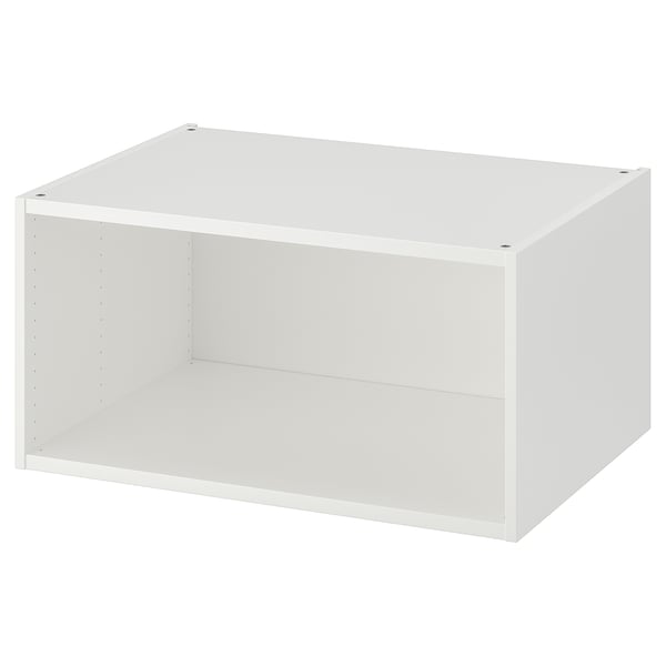 PLATSA هيكل, أبيض, 80x55x40 سم