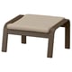 POÄNG مسند قدم, شكل خشب الجوز/Kelinge بيج