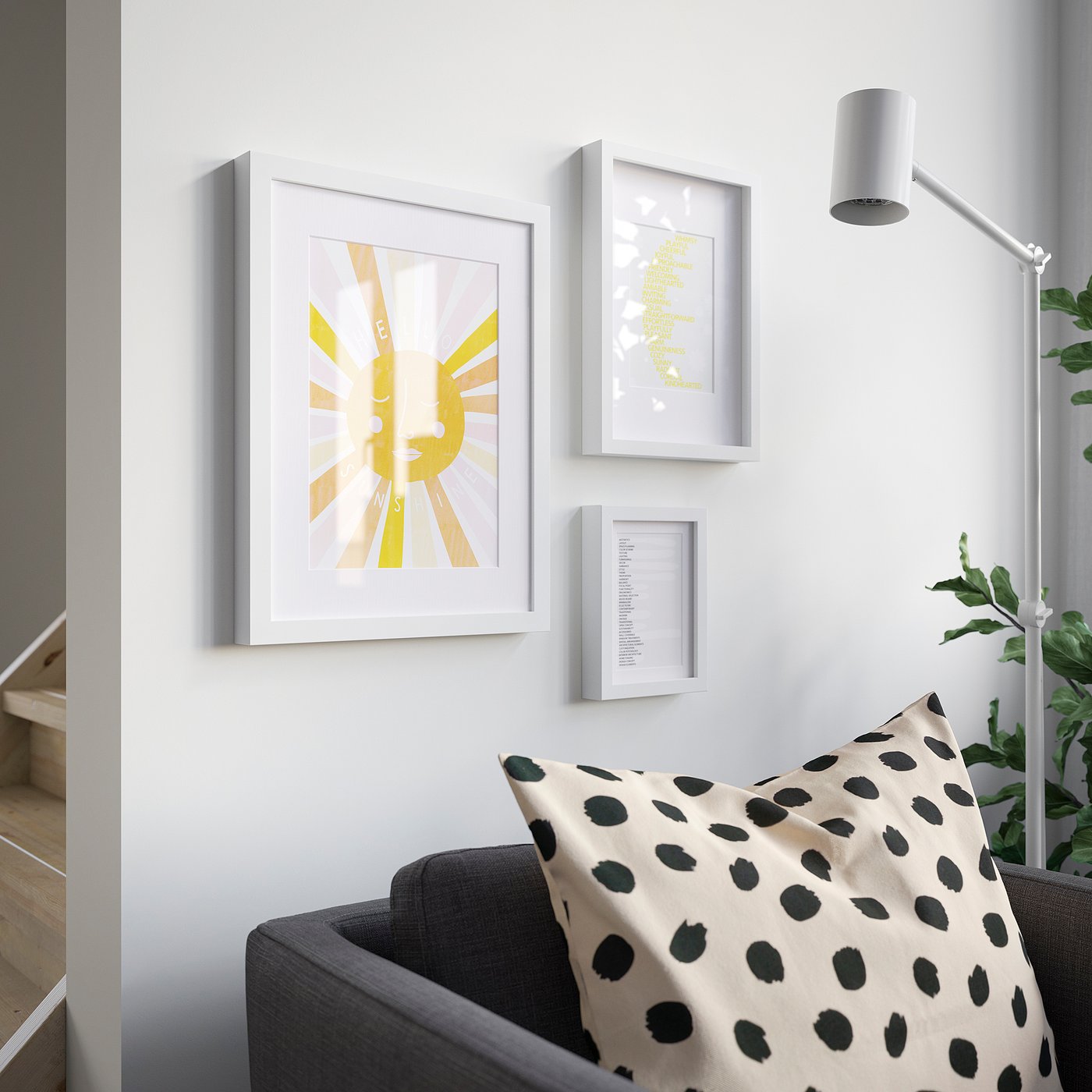RÖDALM برواز, أبيض, 30x40 سم