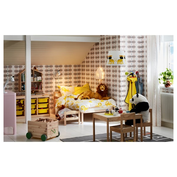 SNIGLAR هيكل سرير بقاعدة ألواح, زان, 70x160 سم