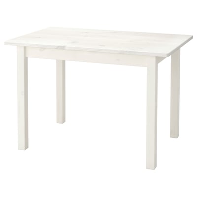 SUNDVIK طاولة أطفال, أبيض, ‎76x50 سم‏