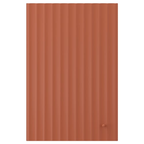 TERRSJÖ باب, أحمر-بني نقش مموج, 40x60 سم