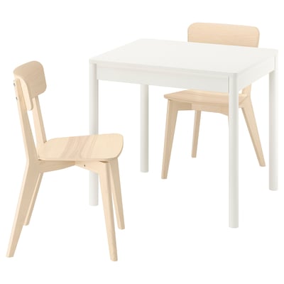 TONSTAD / LISABO طاولة وكرسيان