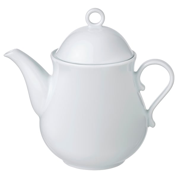 UPPLAGA إبريق شاي, أبيض, 1.2 ل