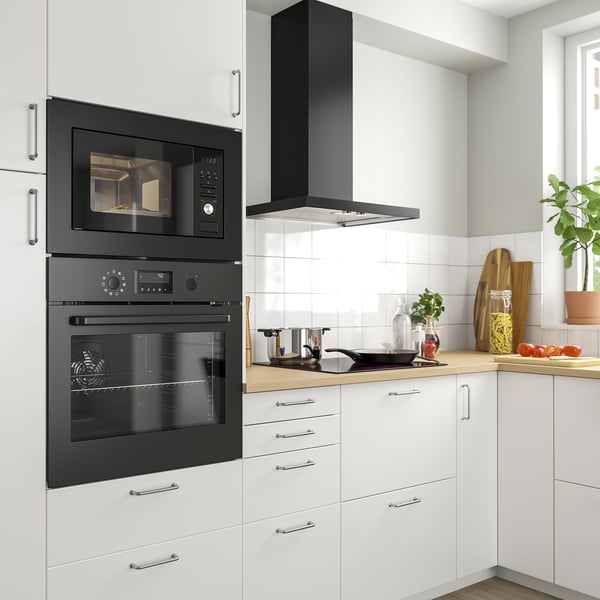 VÄRMD فرن مايكروويف, IKEA 300 أسود