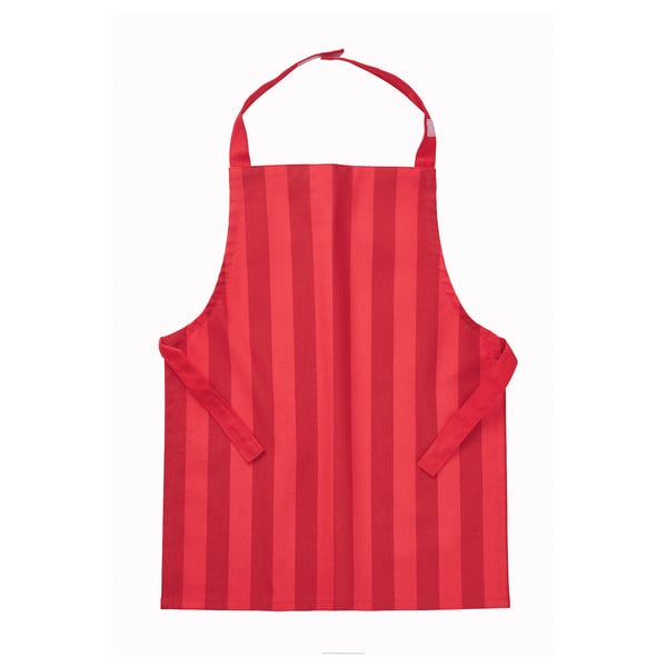 VINTERFINT مريلة أطفال, مخطط أحمر, 4-7