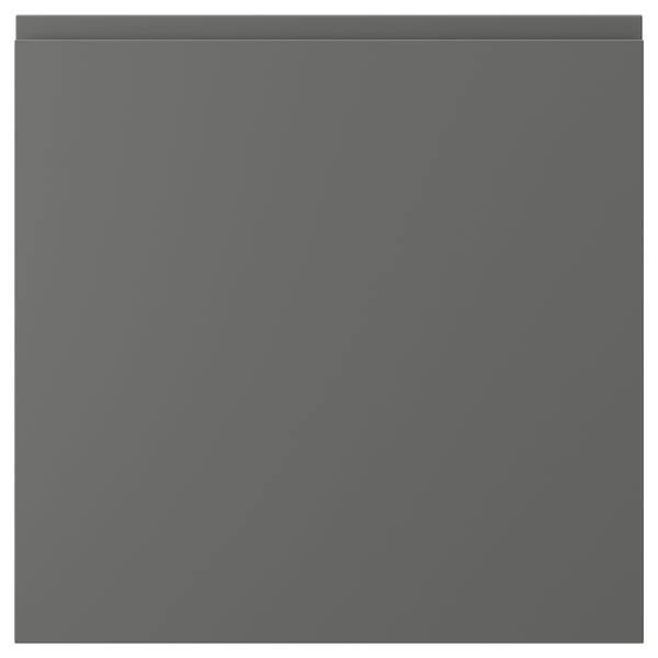 VOXTORP باب, رمادي غامق, 60x60 سم