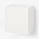 BESTÅ Wall-mounted cabinet combination, white/Lappviken white, 60x42x64 cm