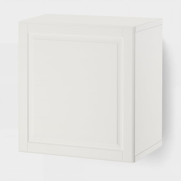 BESTÅ Wall-mounted cabinet combination, white/Smeviken white, 60x42x64 cm