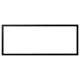 This image a BJÖRKSTA black rectangular frame. Its sleek, minimalist and made of aluminium. Ideal for various wall displays.